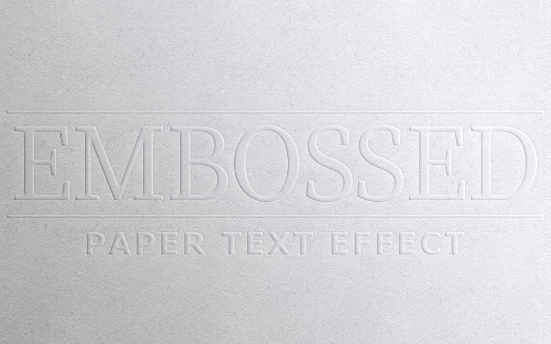 The Art and Magic Behind the Use of Embossed Printing