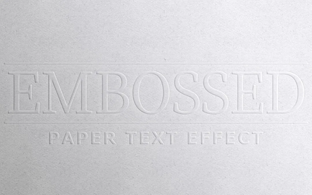 The Art and Magic Behind the Use of Embossed Printing